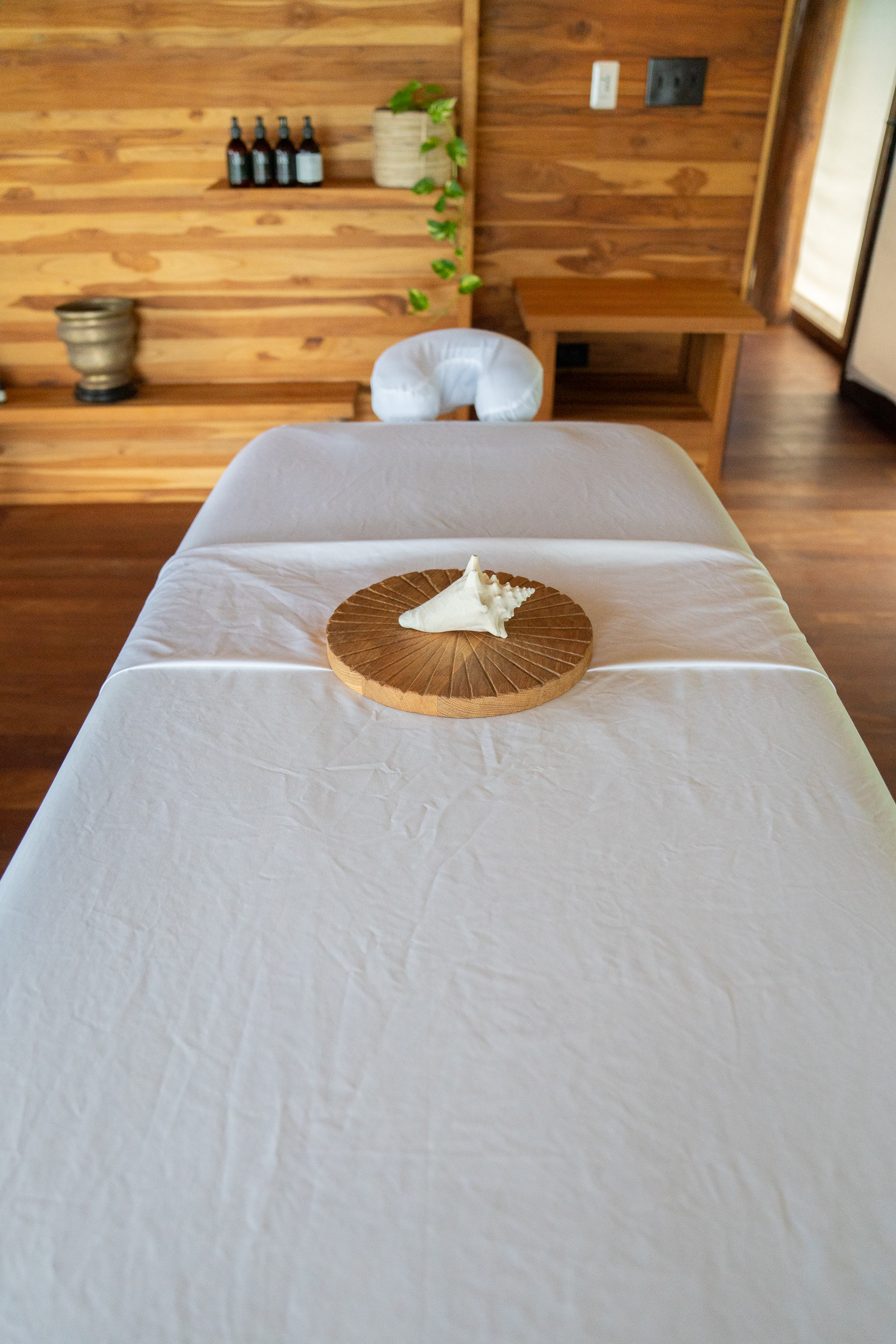 Private treatment room at The Spa, The Aerial BVI